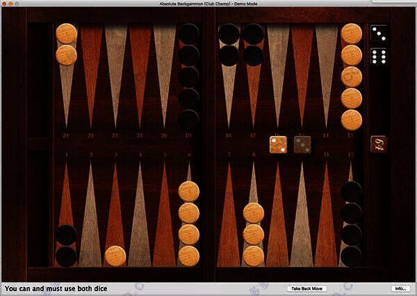 西洋双陆棋游戏画面