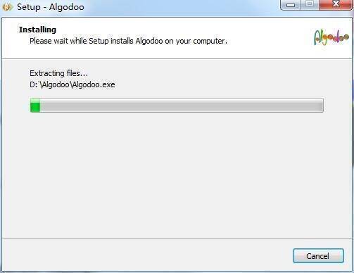 Algodoo软件安装中界面图片