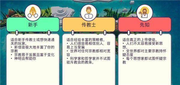 上帝模拟器选择角色发展