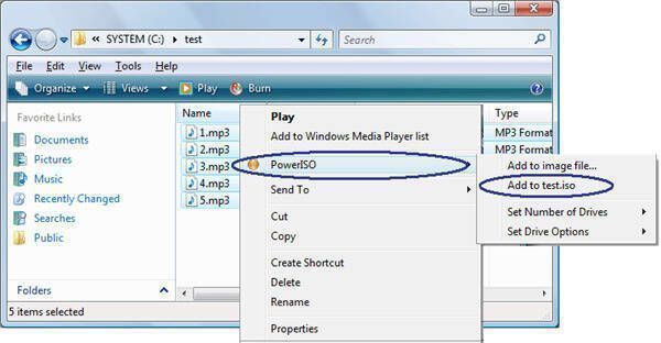 PowerISO刻录功能相关图片