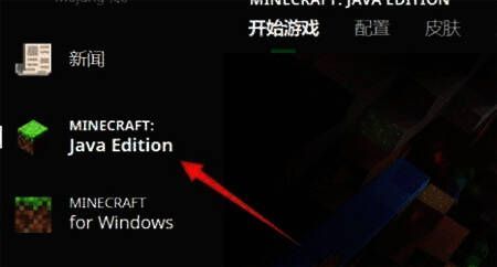 选择游戏版本界面