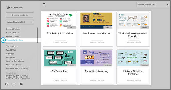 保存模板操作界面