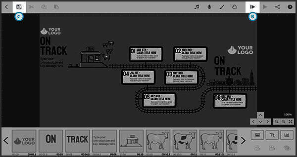 调整时间和相机位置操作界面