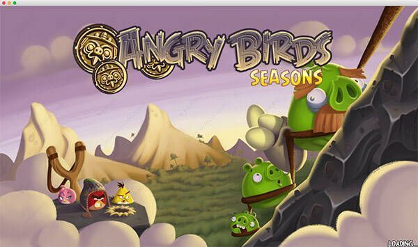 愤怒的小鸟季节版mac版游戏画面