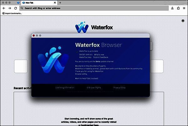 水狐浏览器Mac版界面展示