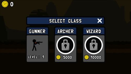 选择关卡界面截图