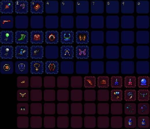 世纪之花前装备图示