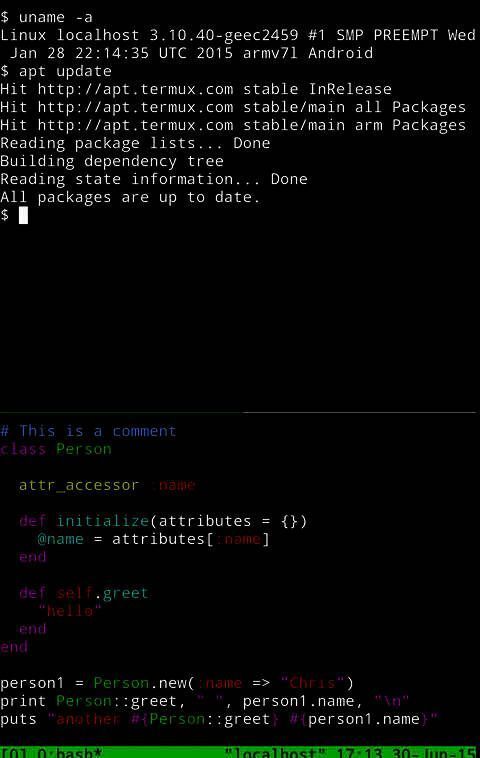 Termux X11相关展示图片