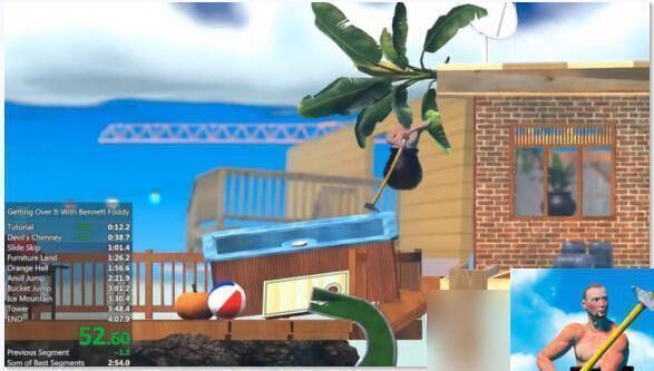 勾着和撑着前进画面