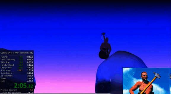 石头间移动画面