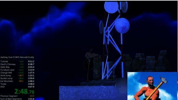 朝架子前进画面