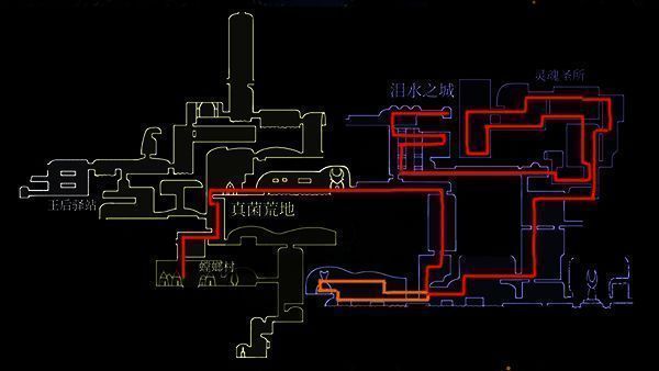 空洞骑士mac版游戏总图