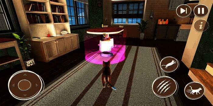 顽皮猫生活模拟免费版游戏画面