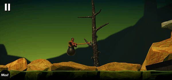 锤子当作钩子攀爬画面