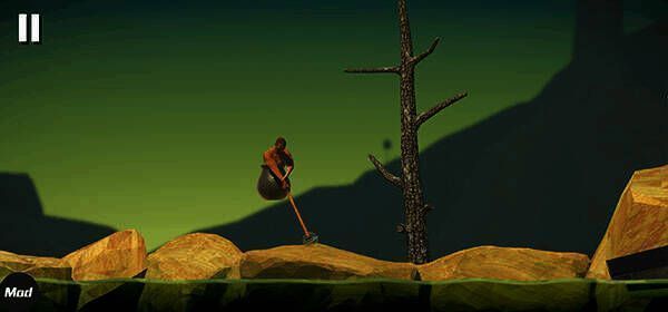 利用锤子勾挂高度障碍画面