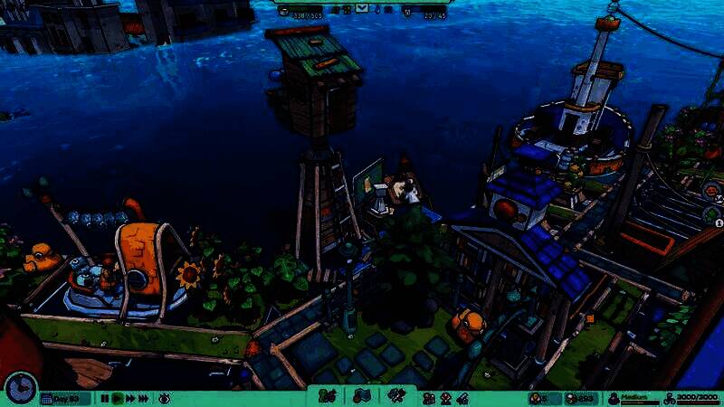 《漂流品》游戏背景画面