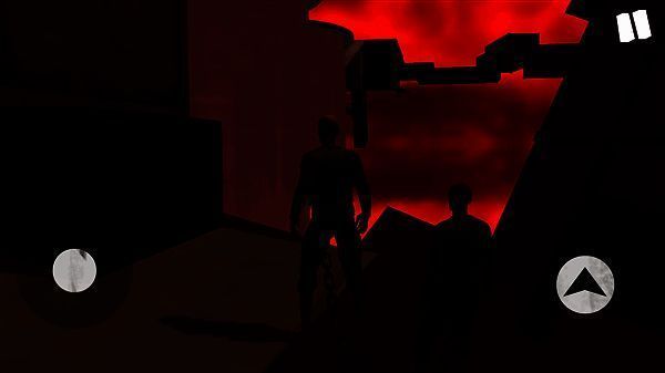 游戏中攀登画面