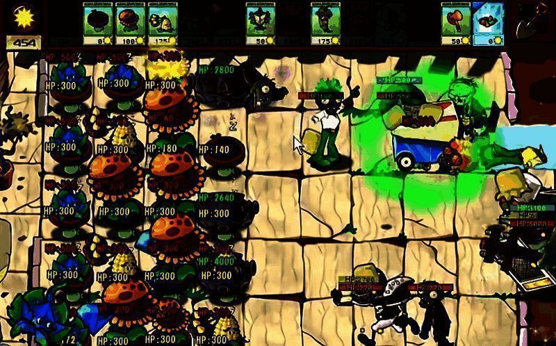 植物大战僵尸杂交版ipad游戏画面