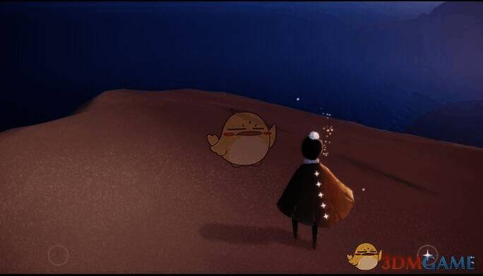 晨岛巨大岩石及光之翼位置