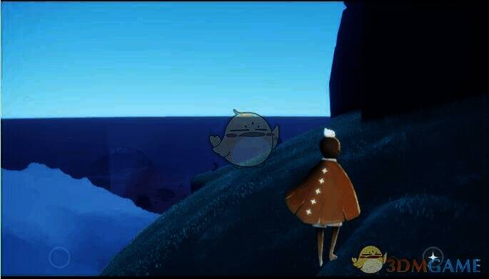 晨岛大殿右侧黑洞位置