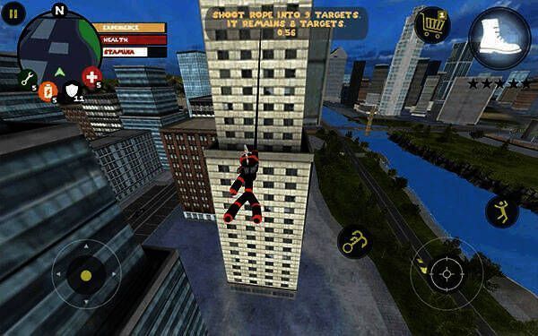 火柴人绳索英雄游戏画面