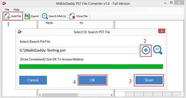 MailsDaddy PST File Converter软件相关图片
