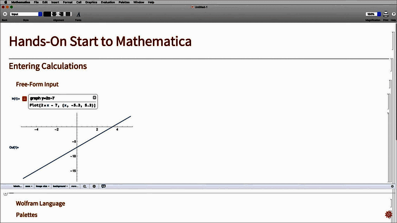 Mathematica软件相关展示图片