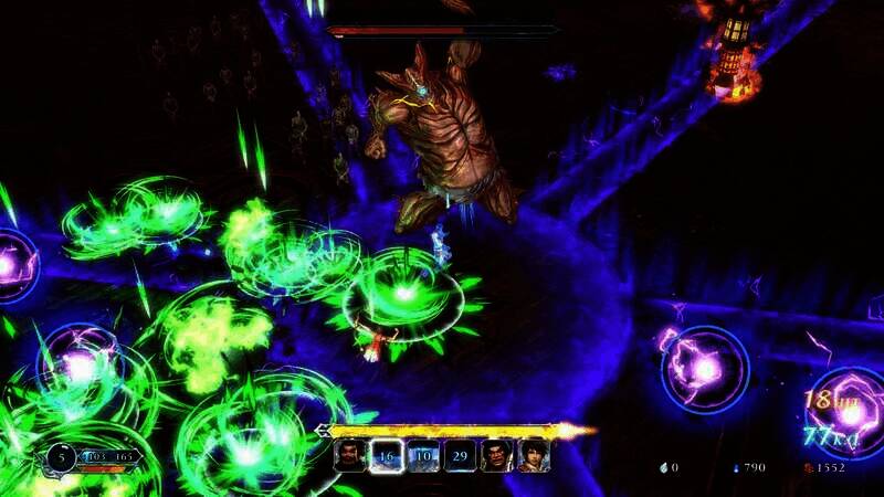 无双深渊角色团队画面