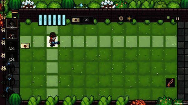 角色放置及调整界面