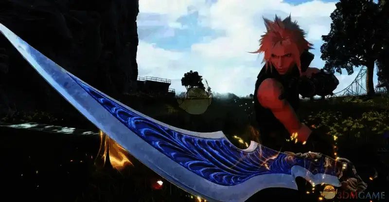 《最终幻想7:重生》最终幻想14斩铁剑MOD游戏截图3