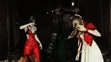 《最终幻想7：重生》蒂法工装裤外观MOD截图2