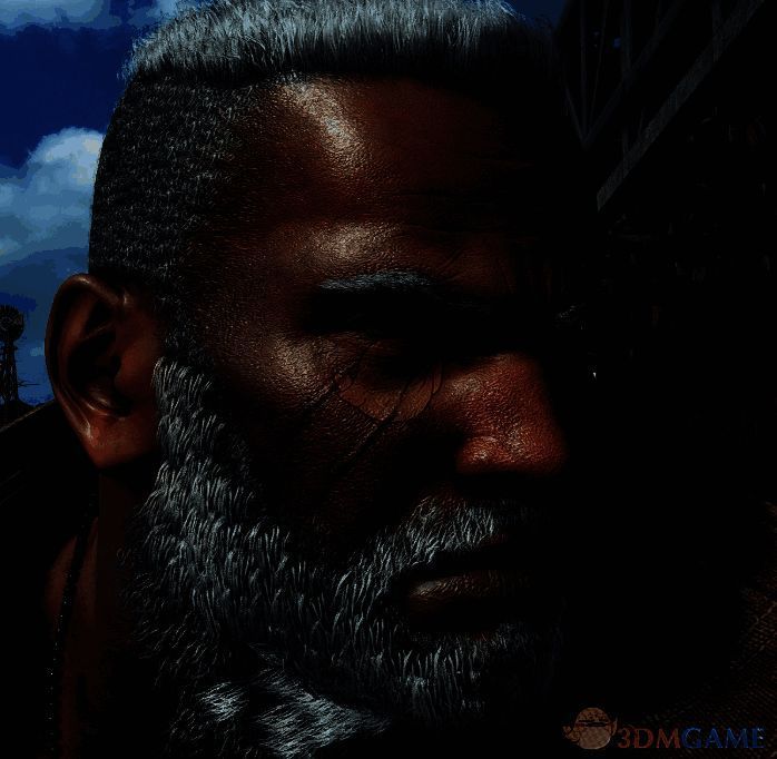 《最终幻想7:重生》巴雷特多色发丝包MOD效果截图2