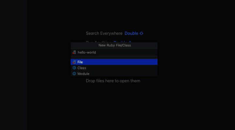 创建 Ruby 文件步骤 2