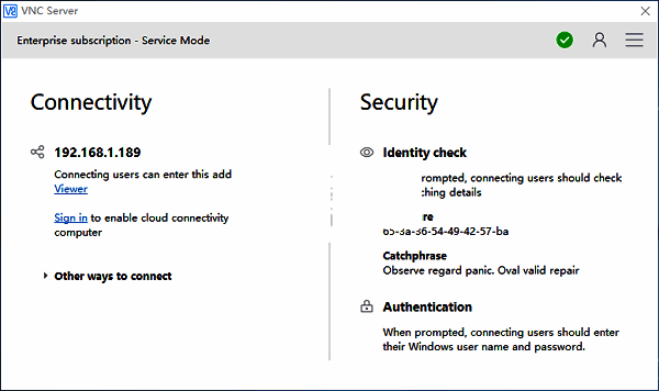 VNC Connect软件相关图片