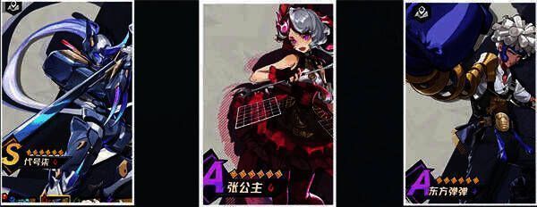 火系小队角色展示