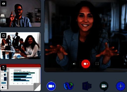视频会议相关截图