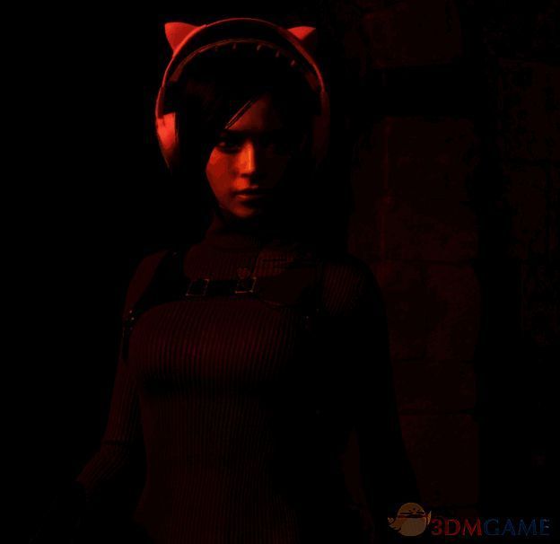 《生化危机4:重制版》粉色猫耳电竞耳机MOD游戏截图1