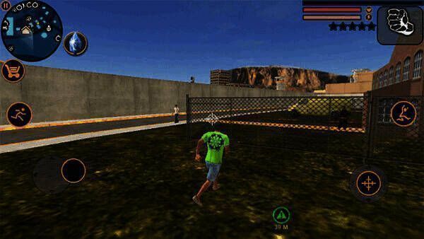 角色加速操作界面