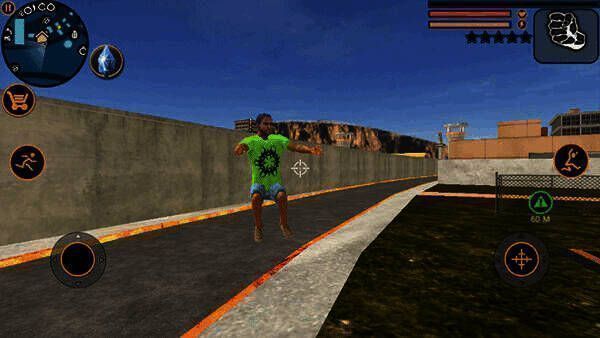 点击跳跃键画面