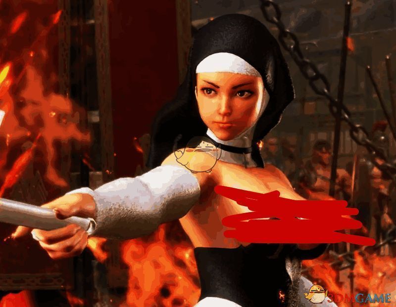 不知火舞性感修女服MOD截图3