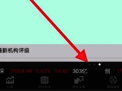 同花顺Mac版进入股票概览页面