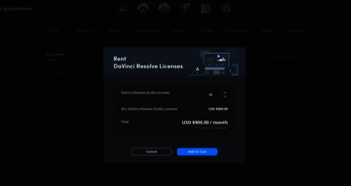 DaVinci Resolve Studio许可证相关展示图