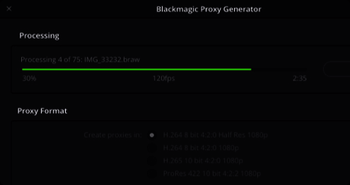 BlackmagicProxy Generator相关展示图