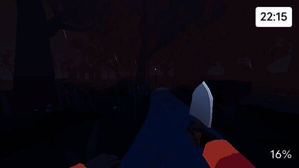 Grunn游戏玩家与村民互动画面