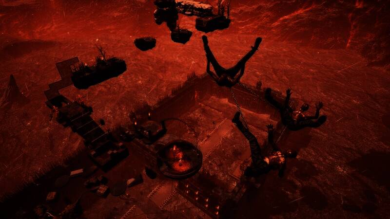 链在一起游戏玩家合作场景图