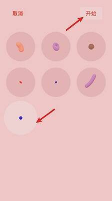 保存细胞并开始实验界面