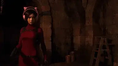 《生化危机4:重制版》猫耳机MOD游戏截图1