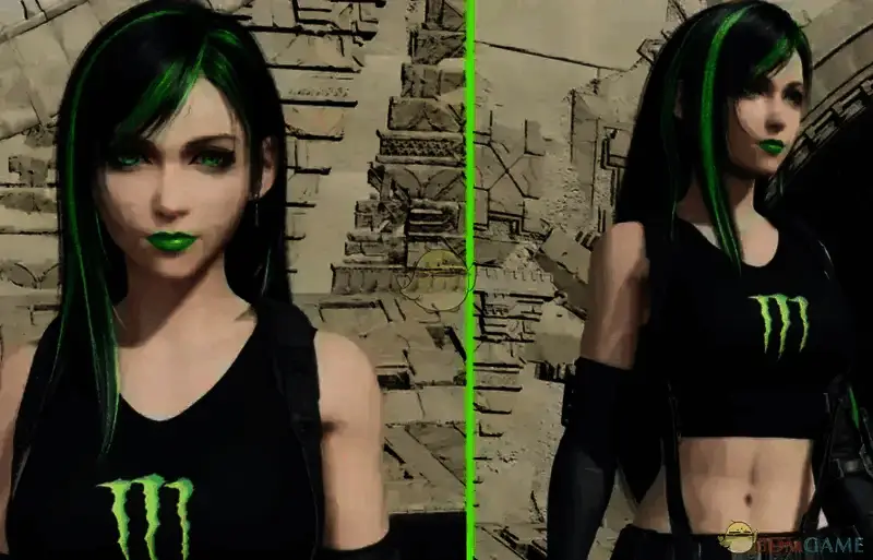 《最终幻想7:重生》蒂法魔爪妆容MOD截图一