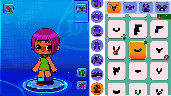 确认角色创建界面