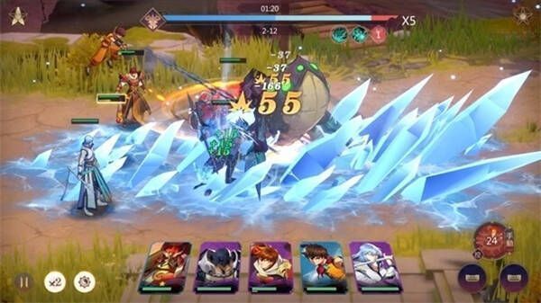 角色上阵安排画面